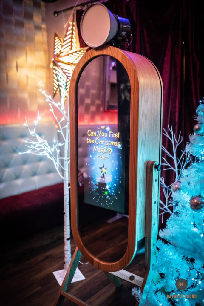 Retro Magic Mirror Photo Booth Rental