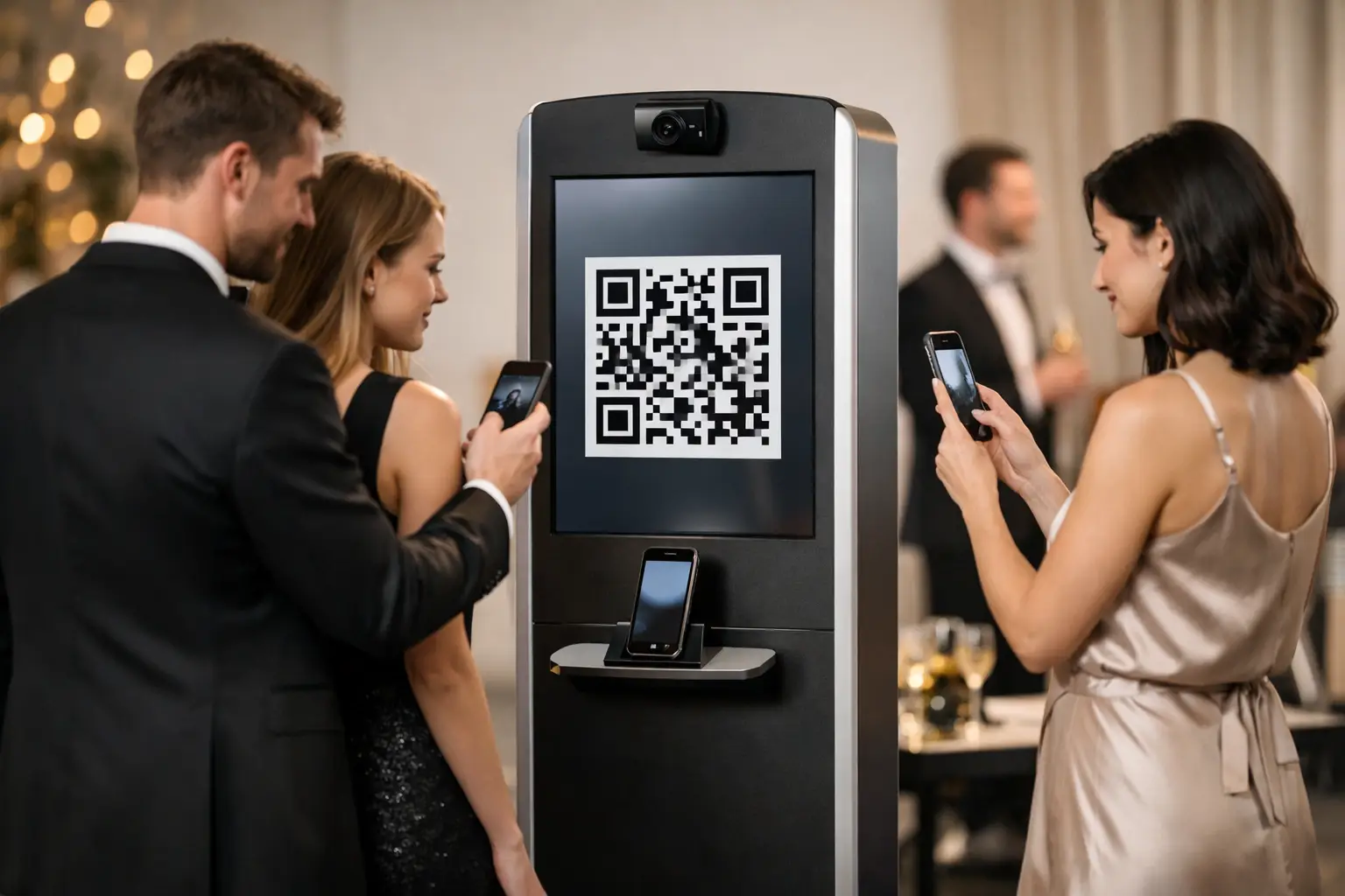 Instant QR Sharing Booth for Modern Events