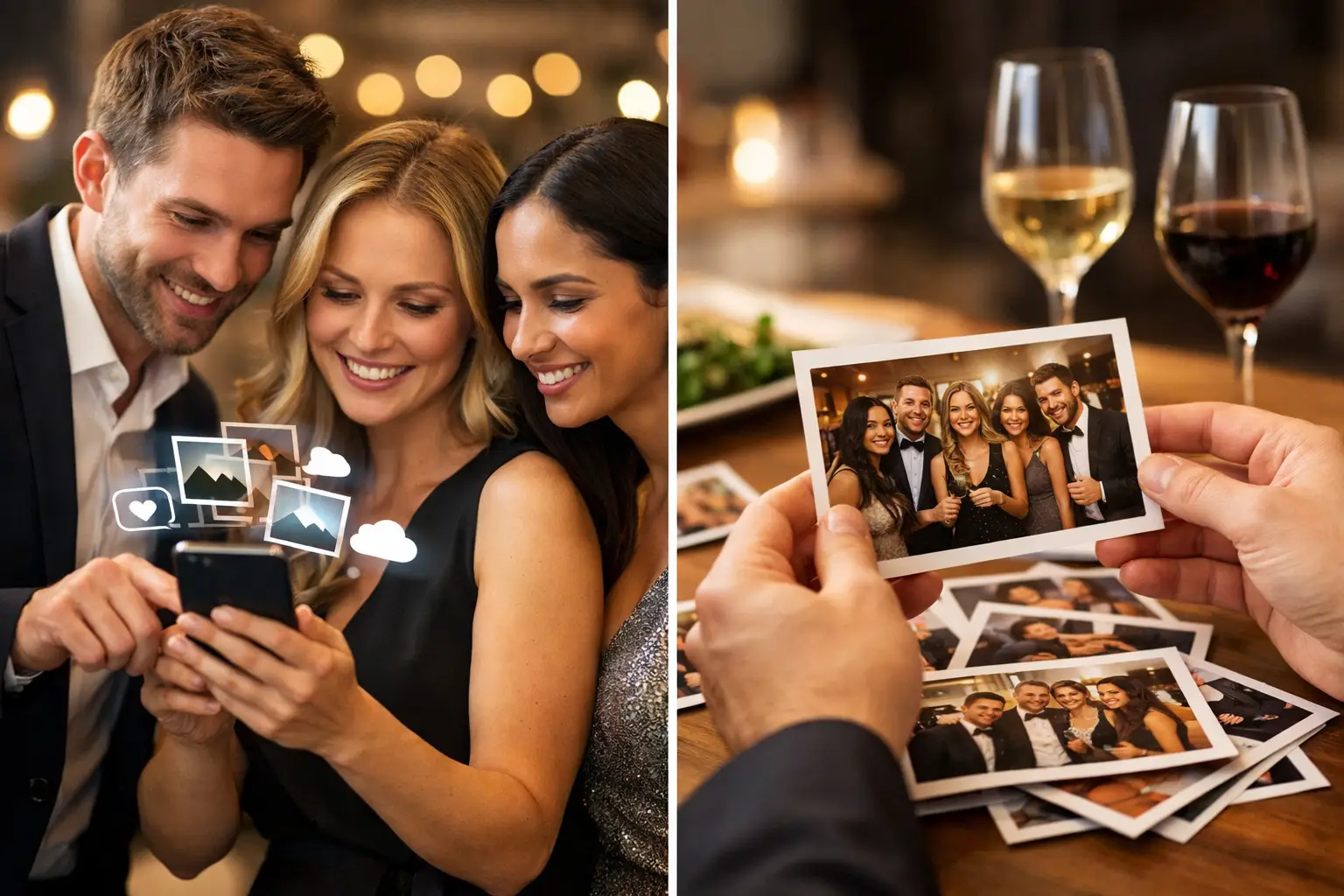 Digital Sharing vs Printed Photos for Events