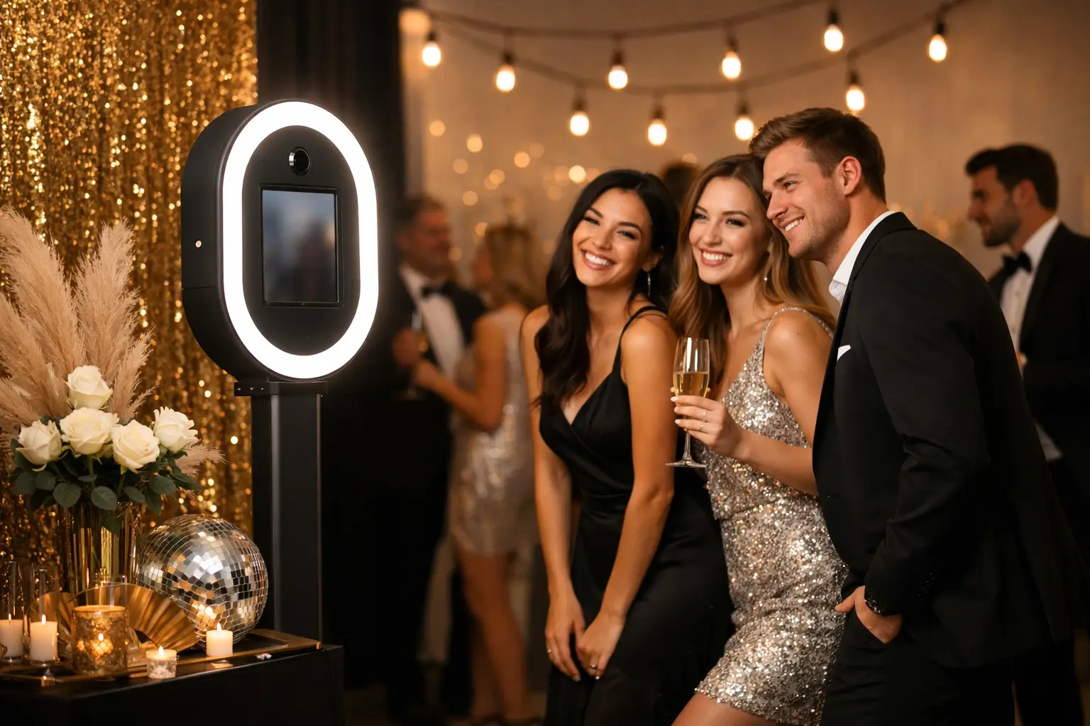 How to Style a Party Selfie Pod Beautifully