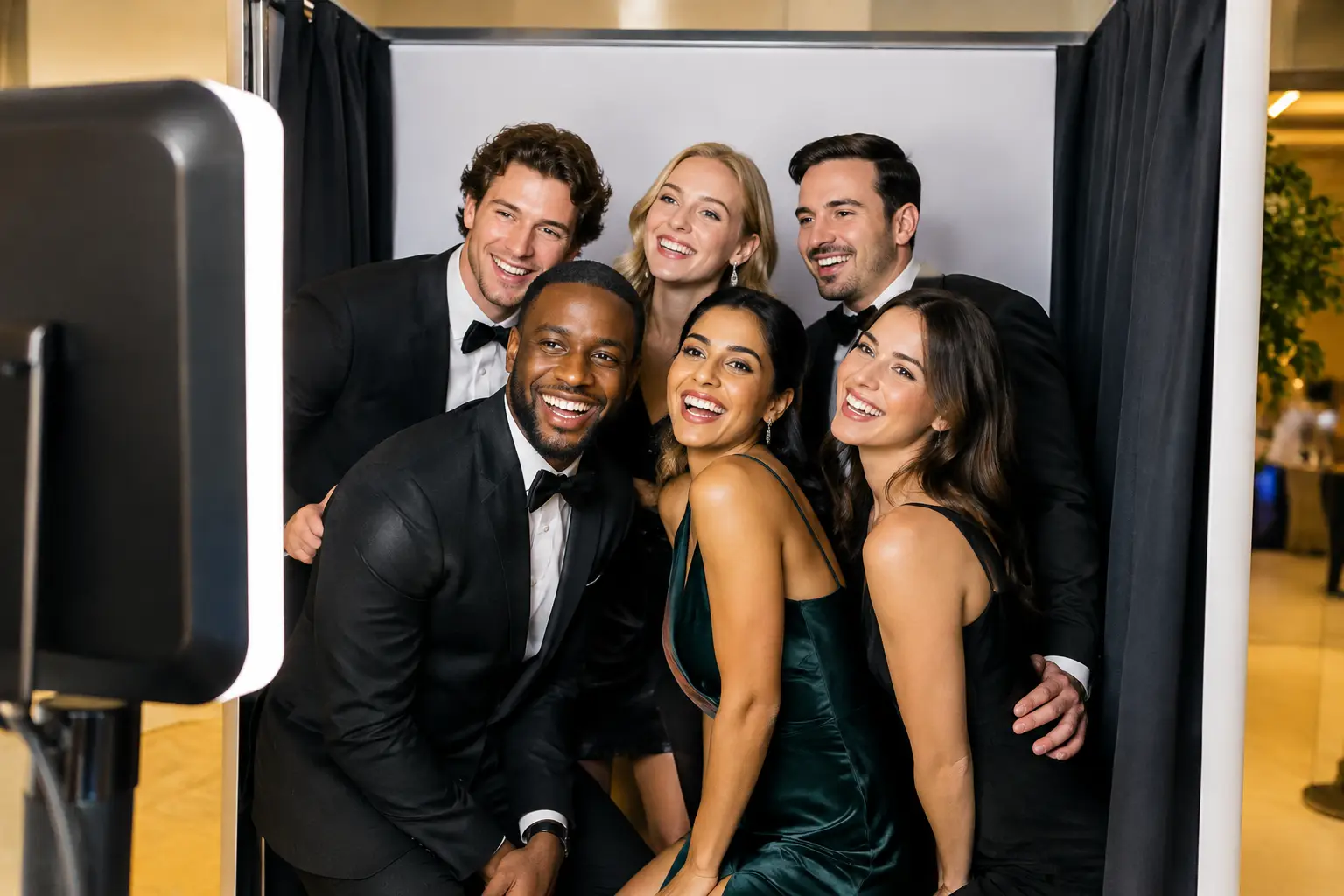 Can Booths Handle Large Groups? Photo Booth Planning Guide